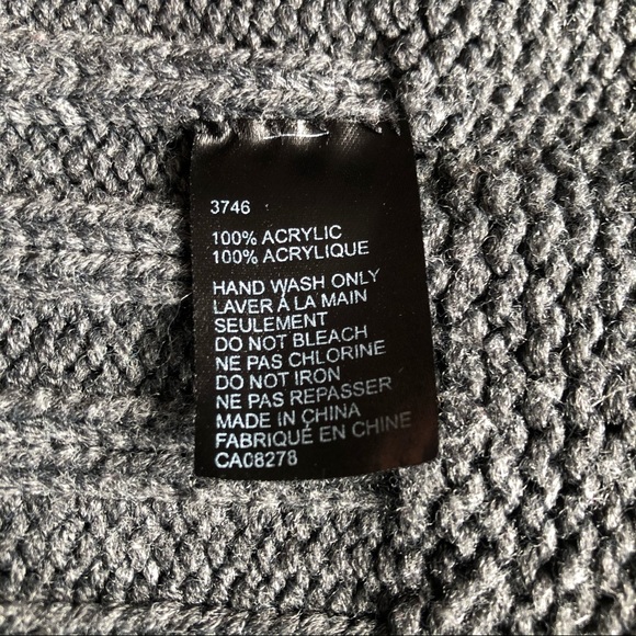 Grey oversized funnel turtleneck - Picture 5 of 5